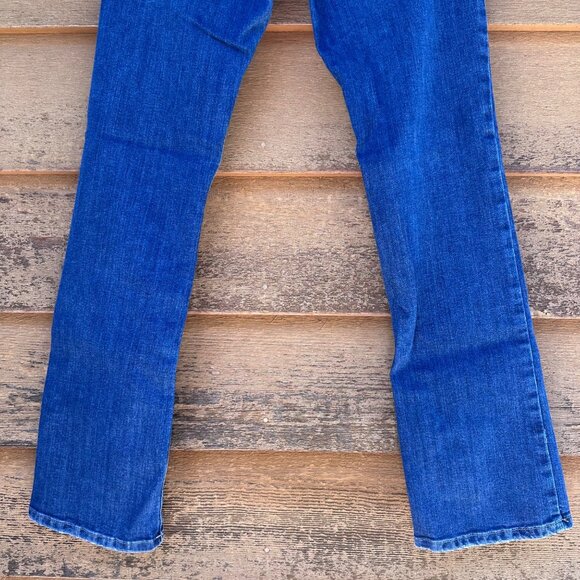 St. Johns Bay Womens Bootcut Jeans Size 6 Blue Stretch Mid-Rise Cotton Blend - Picture 10 of 13
